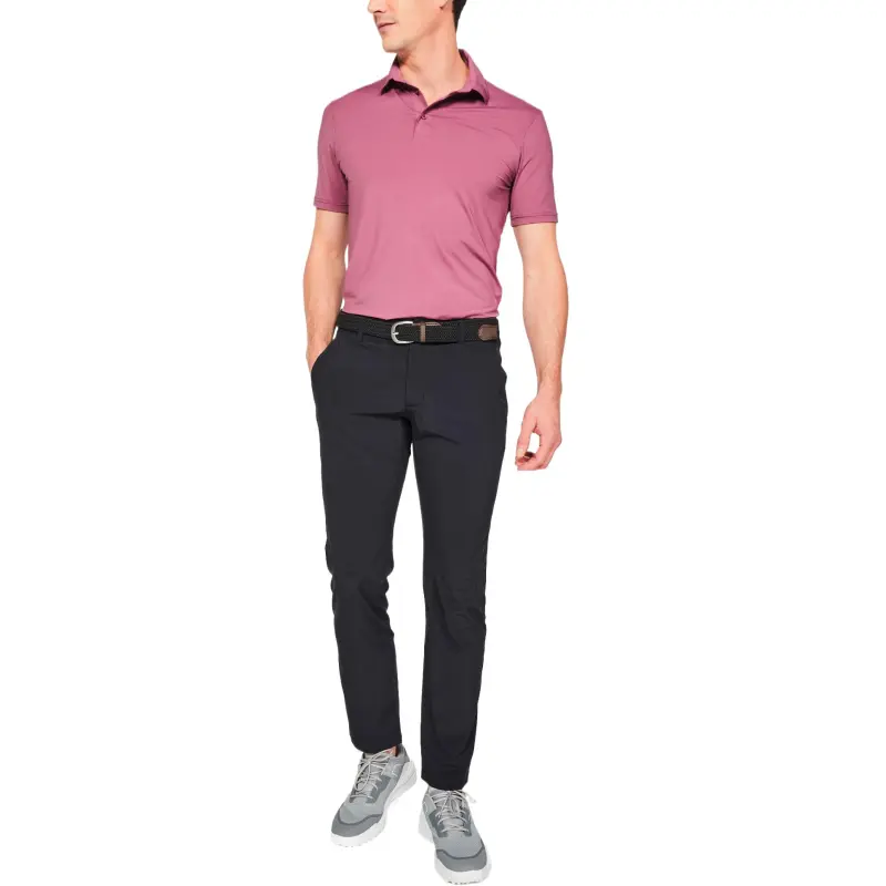DECATHLON Polo Shirt Men's Dark Pink-2