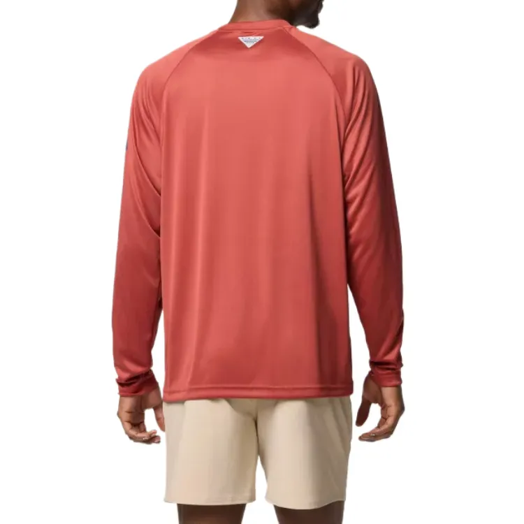 Columbia PFG Terminal Tackle T Shirt Men's Red-1