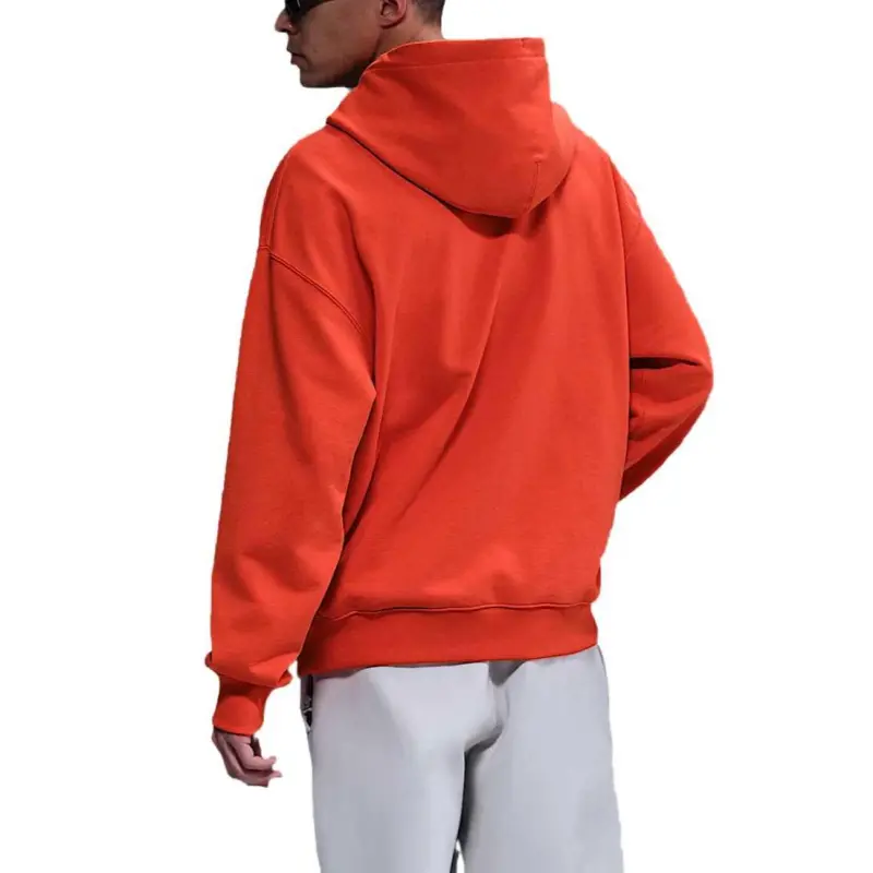 Nike Solo Swoosh Sweatshirt Men's Orange-1