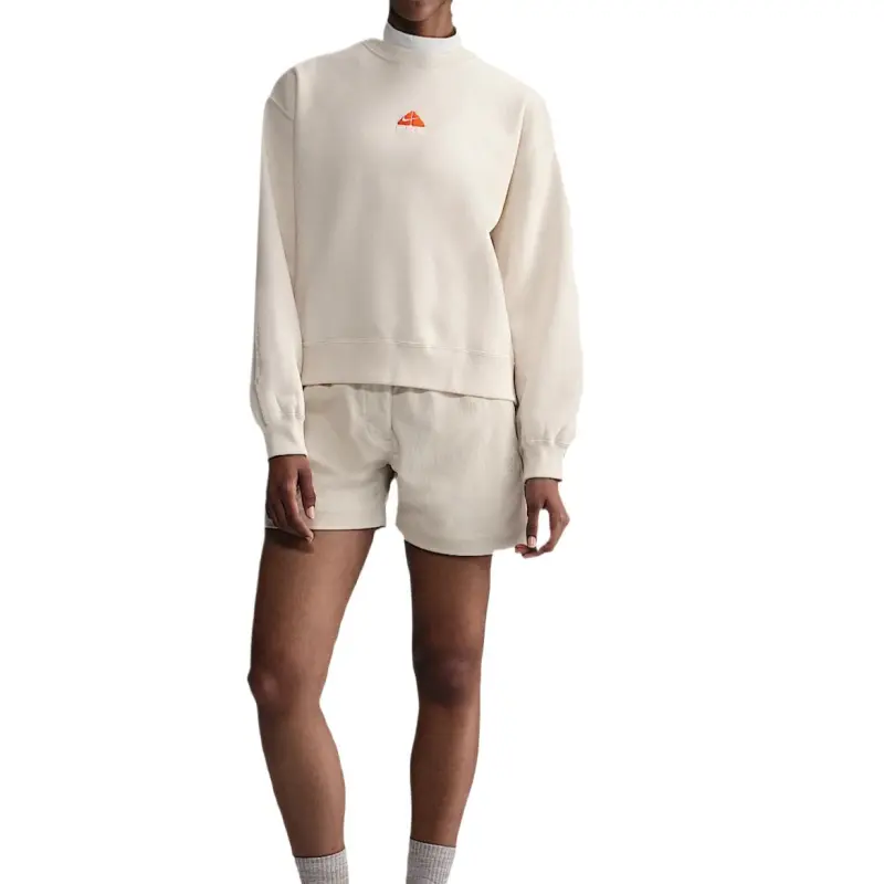 Acg Nike Acg 'Tuff Fleece' Women's Therma FIT Repel Crew Neck Sweatshirt-1