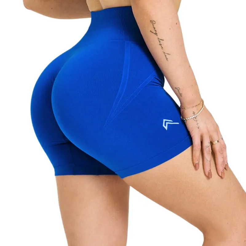 ONER ACTIVE Yoga Shorts Women's Blue-1