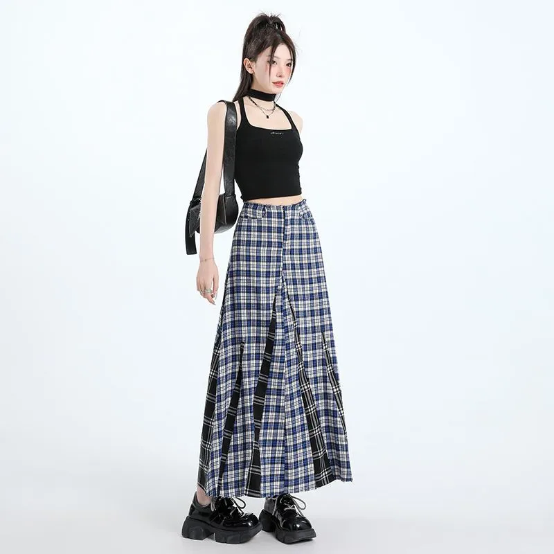 XIANSINIAO Casual Long Skirt Women's-3