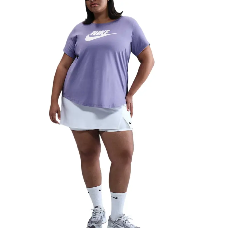 Nike SportswearClub SS25 Regular T Shirt Women's Purple-2