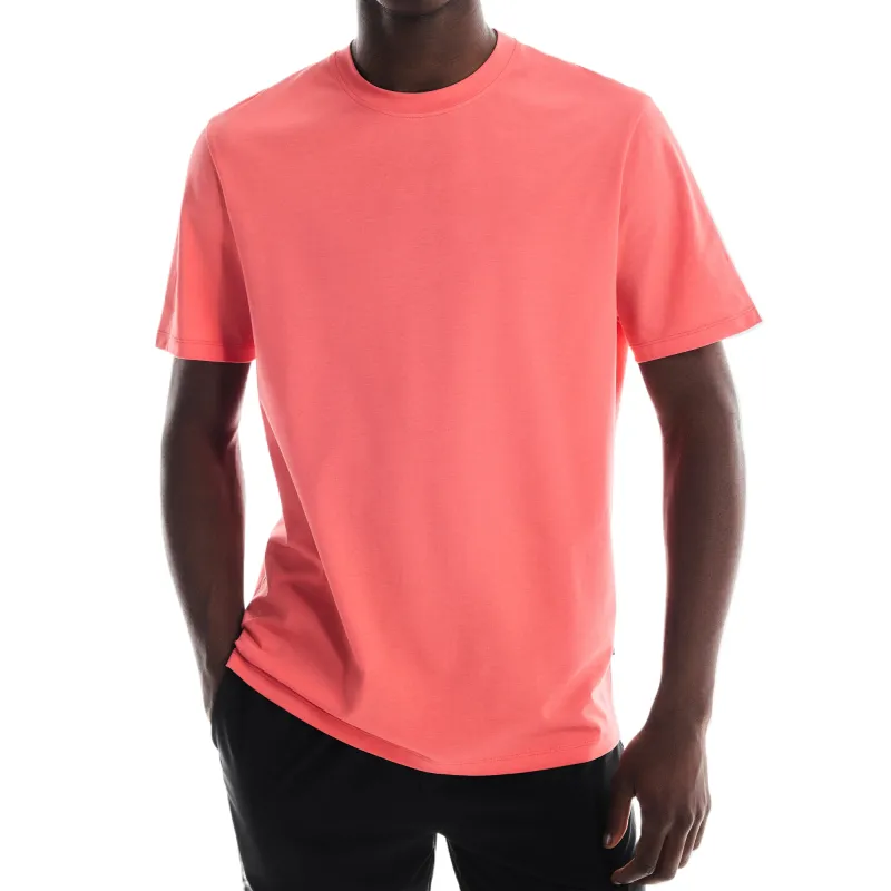 On Focus T SS25 T Shirt Men's Orange Red-3