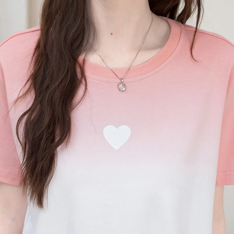 FAWENXIANGZI Summer Regular T Shirt Women's-7