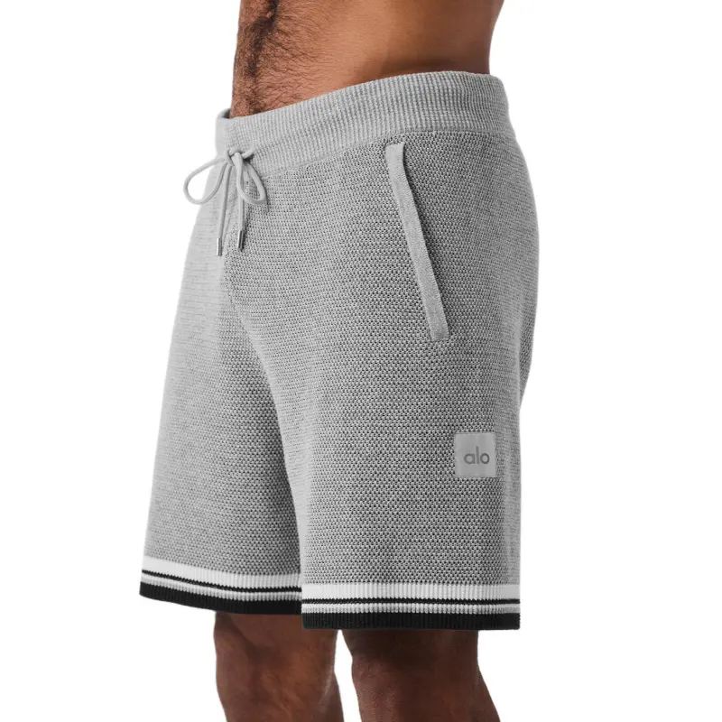 Alo Yoga Sports Club Sweater Knit Casual Shorts 7' Men's-13