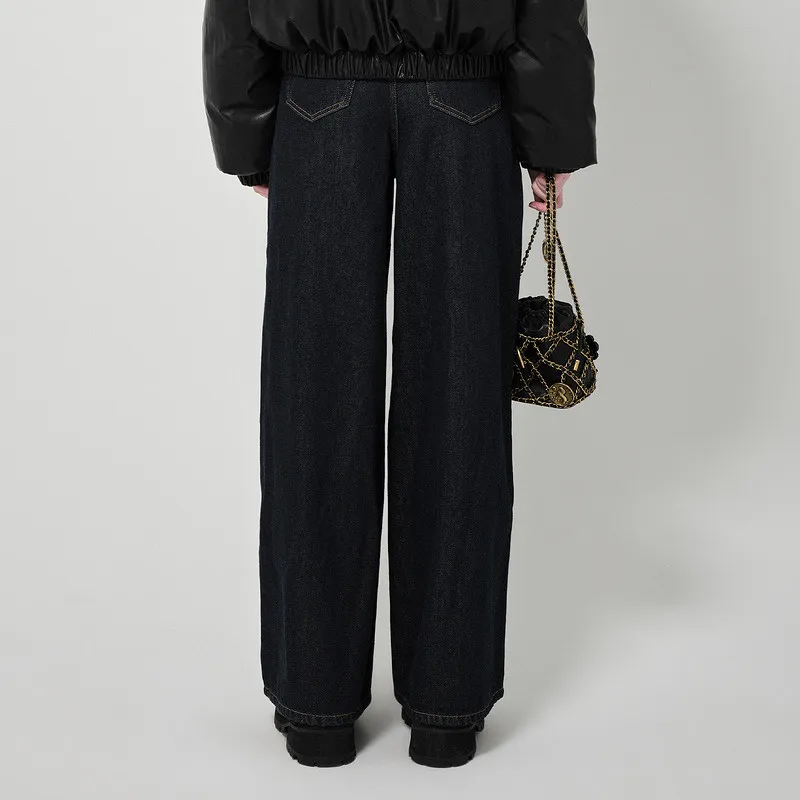 D'zzit Jeans Women's Dark Blue-4