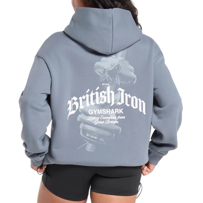 GYMSHARK Sweatshirt Women's Blue-1