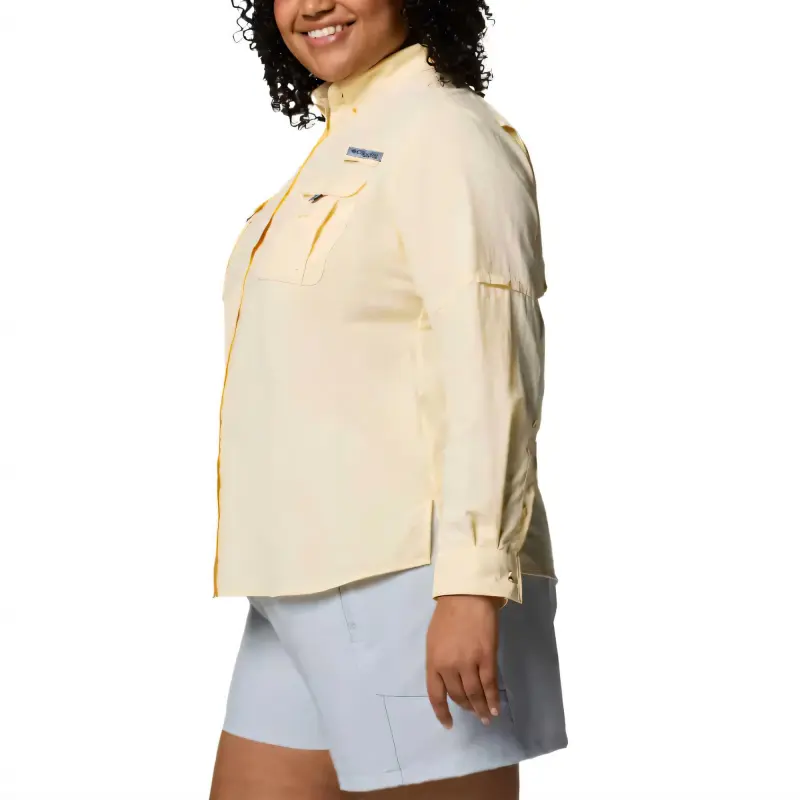 Columbia PFG Bahama 2 Shirt Women's Lemon-2