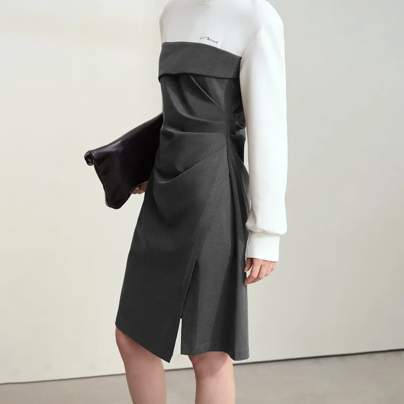 AMII Long Sleeved Dresses Women's-5
