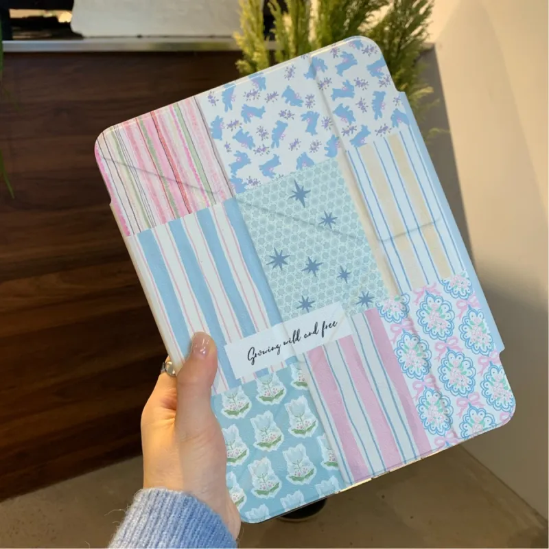 Sopi Niche Garden And Arts Compatibility With IPad Pro 12.9 Inches/Air 5/Mini 6/7/11/13 Inches Tablet Protective Cases-2