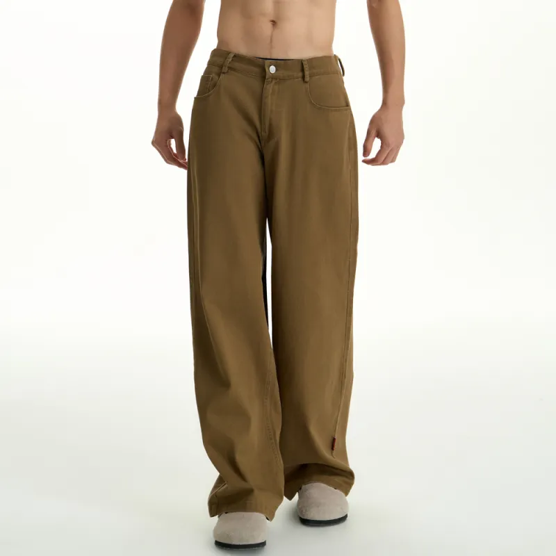 TGNS New In Autumn Straight Fit Workwear Casual Pants Unisex-13