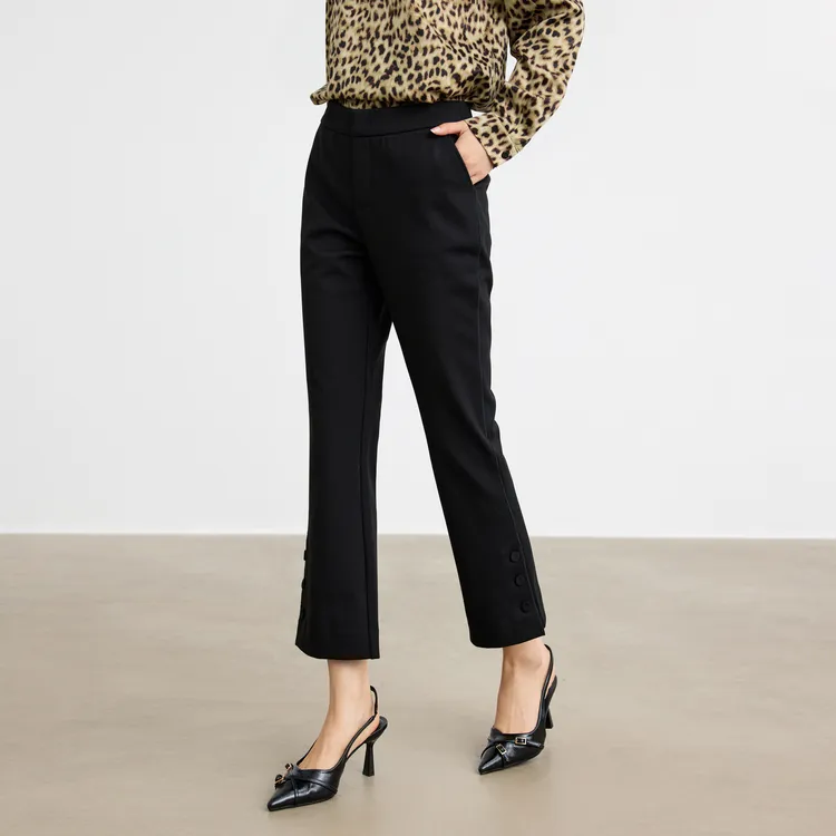 SHUIYUNJIAN Casual Pants Women's Black-3