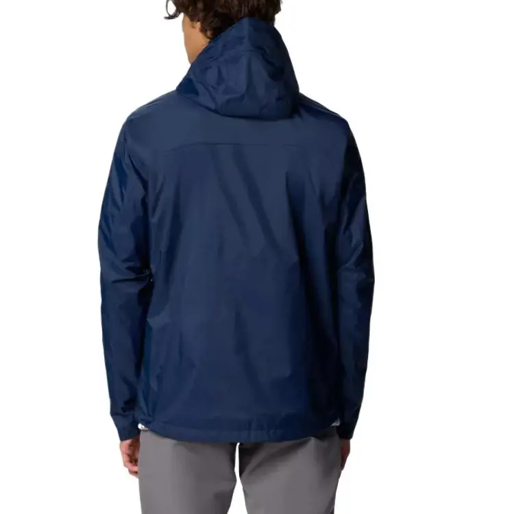 Columbia EvaPOURation Omni-Tech Jackets Coats Men's Marine Blue-1
