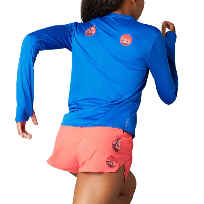 Adidas Adizero Regular T Shirt Women's Royal Blue-2