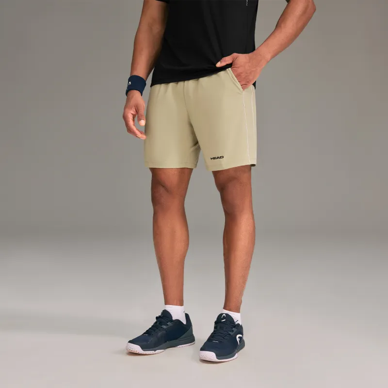 HEAD Sports Shorts Men's Khaki Solid Color-3