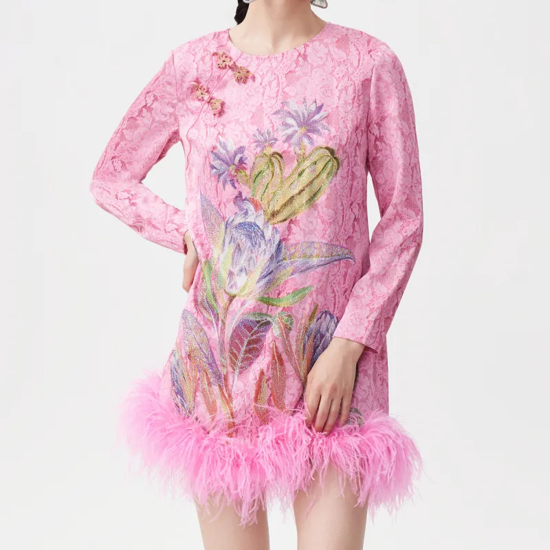 TCH Long Sleeved Dresses Women's-2