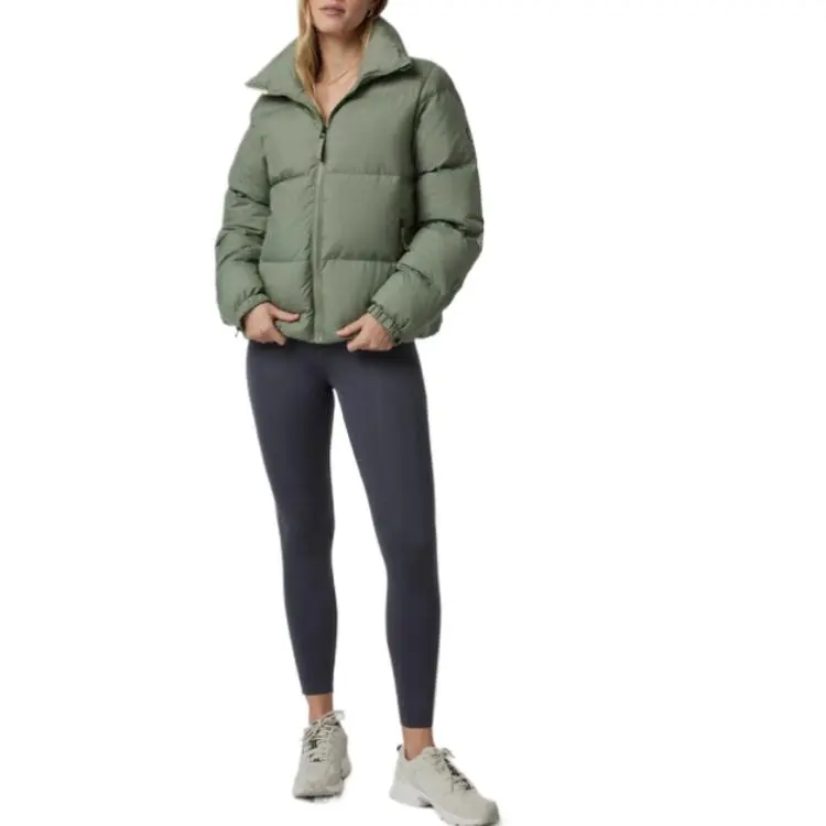 Vuori SS25 Down Jacket Women's Green/Laurel-5