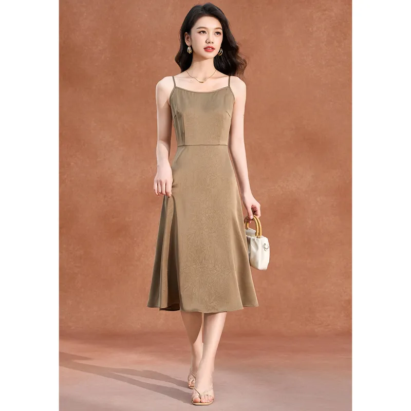Mylan Two Piece Skirt Sets Women's Khaki-6