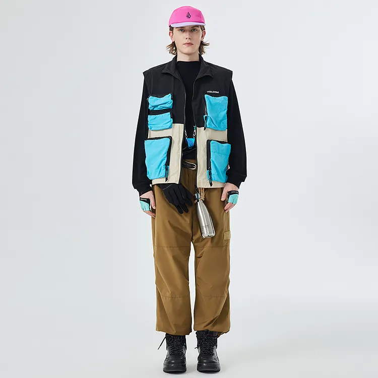 VOLCOM Vest Unisex Interstellar Blue-6