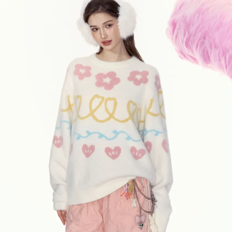AYF Sweaters Women's Apricot-6