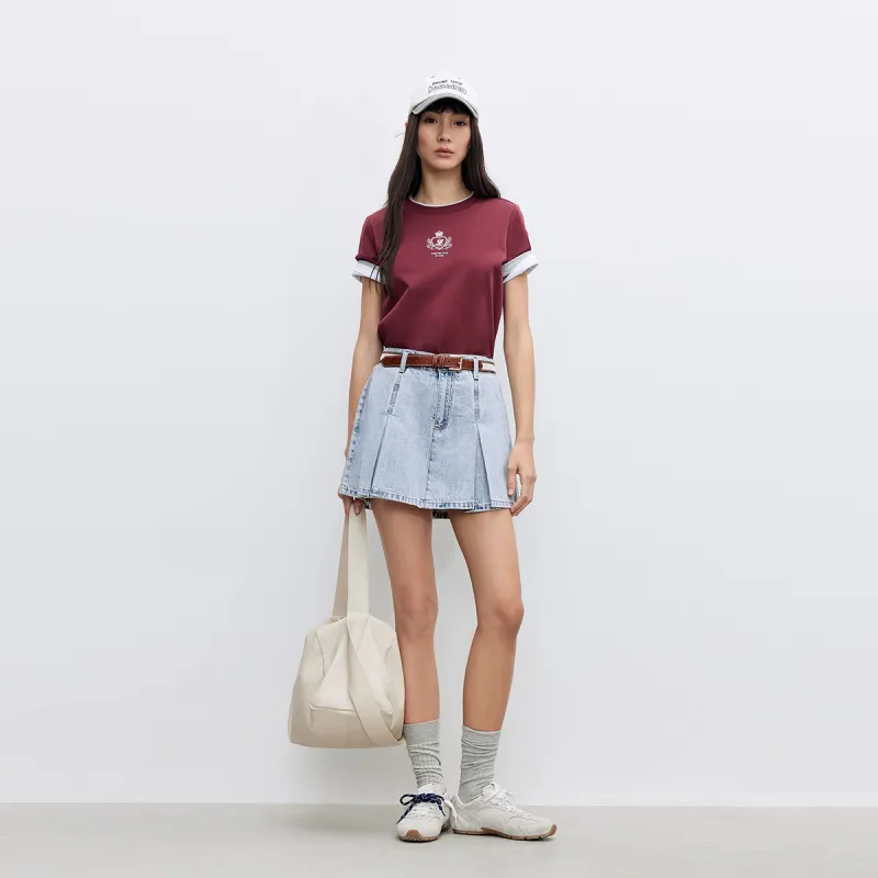 ONLY Denim Short Skirts Women's-9