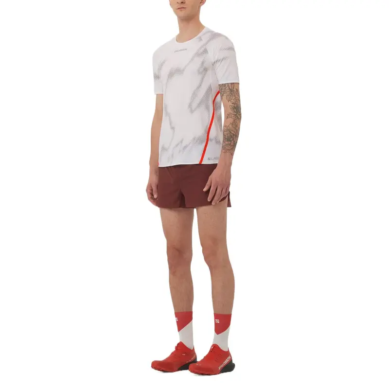 SALOMON S/LAB Speed T Shirt Men's White-4