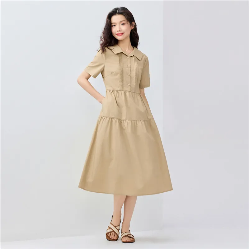 UNIQLO Short Sleeved Dress Women's-11