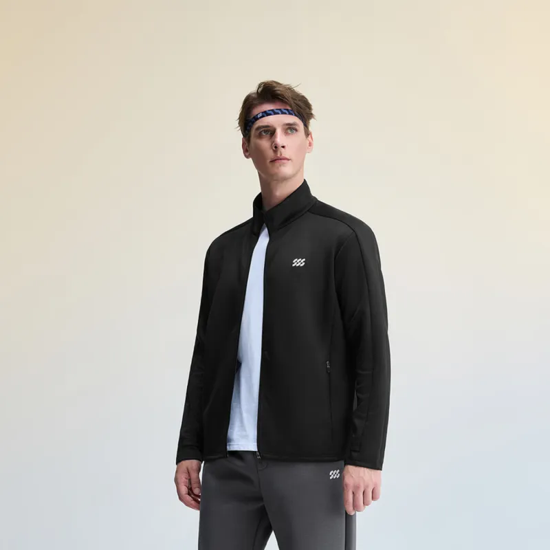 HLA Sweatshirts Men Black F9-2