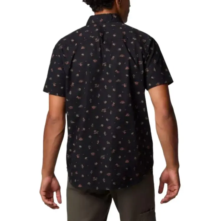Columbia Rapid Rivers™ Shirt Men's Black Wilderness-1
