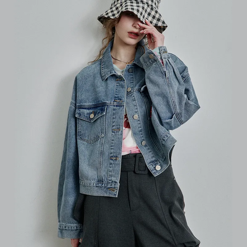 ELF SACK Denim Jackets Women's-6