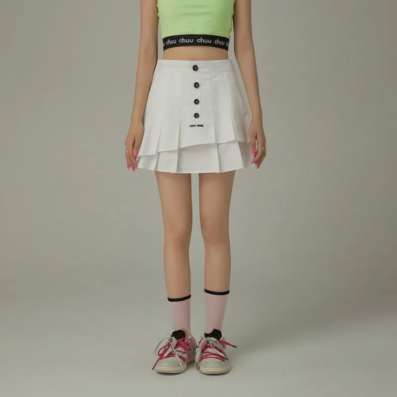 CHUU Casual Short Skirts Women's-2