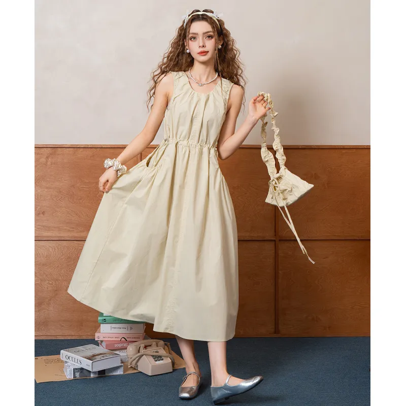 FAWENXIANGZI Summer Slip Dress Women's-2