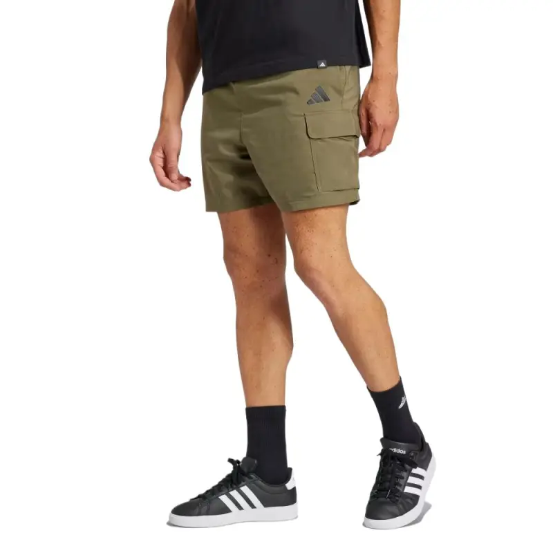 Adidas Essentials Small Logo Cargo Chelsea Shorts-1