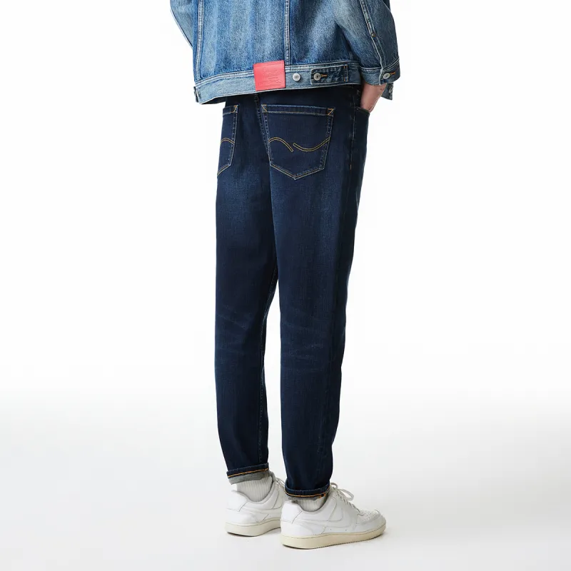 JACK JONES· Jeans Men's Dark Denim Blue-3