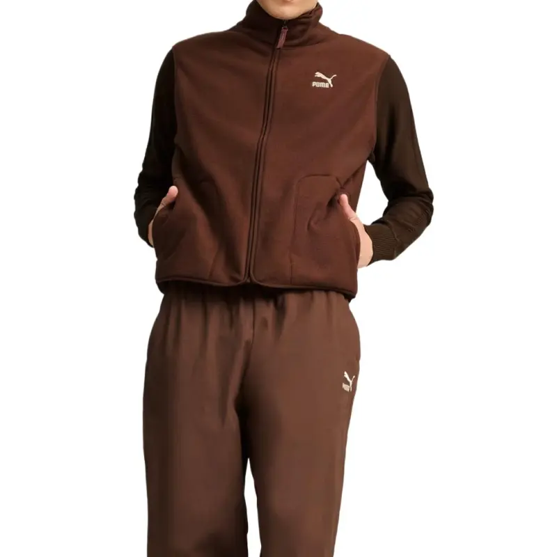 PUMA CLASSICS WarmCELL Vest Men's Brown-4