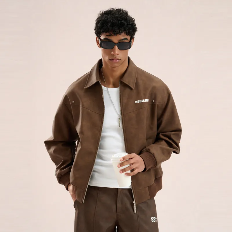 88rising Leather Jackets Unisex-3