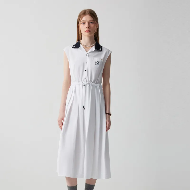 Teenie Weenie Sleeveless Dress Women's White-3