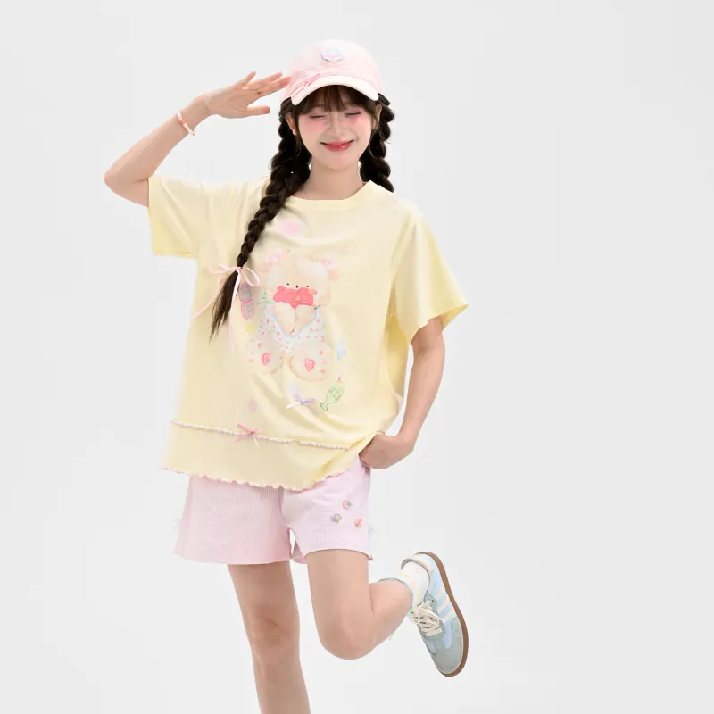 SNBL Drop Shoulder Sleeve T Shirt Women's-5