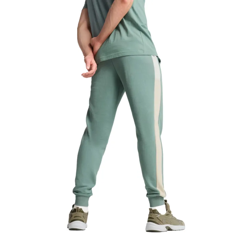 PUMA EssentialsBlock Casual Pants Men's Green-3