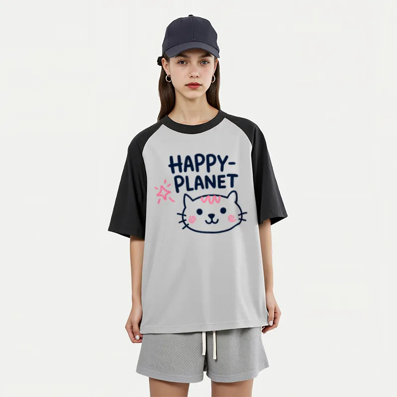 FAIRWHALE Raglan Sleeve T Shirt Women's-2