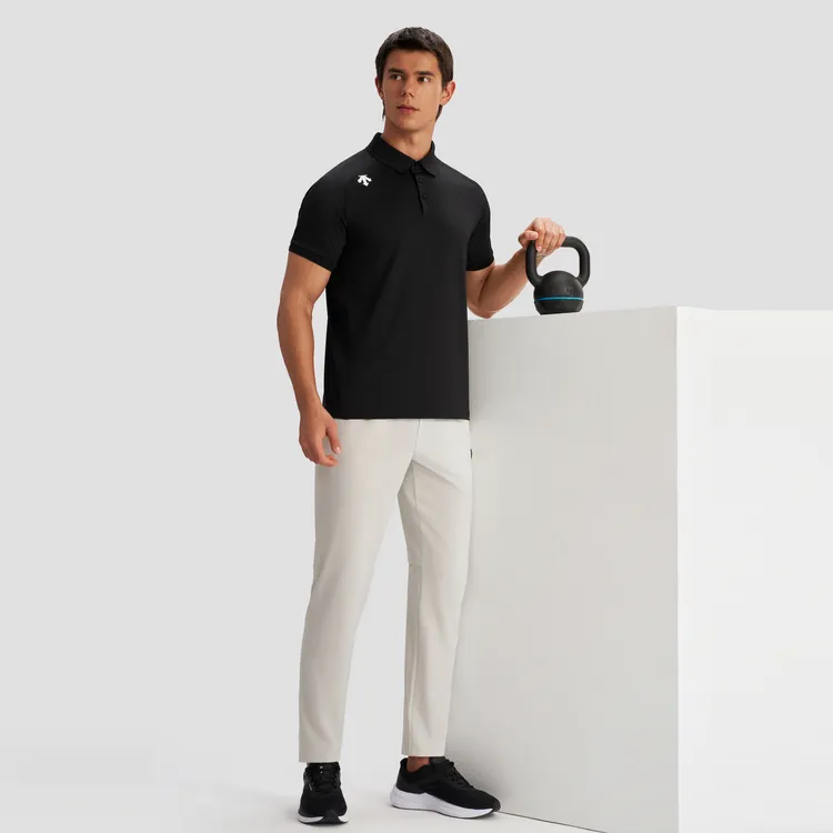 DESCENTE TRAINING Polo Shirts Men-9