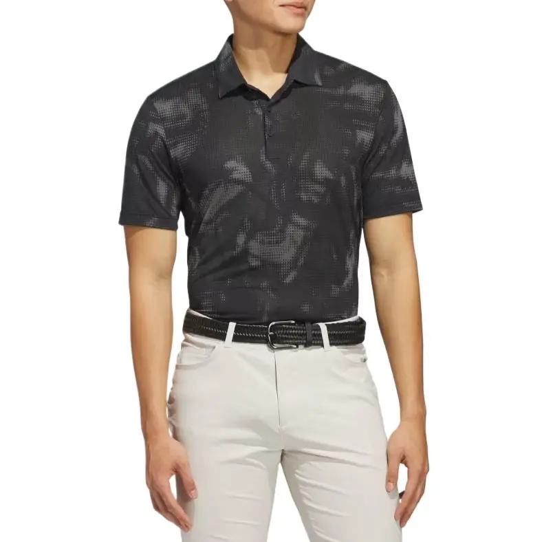 Adidas Free Shipping With AdiClub Ultimate365 Printed Mesh Polo Shirt-1