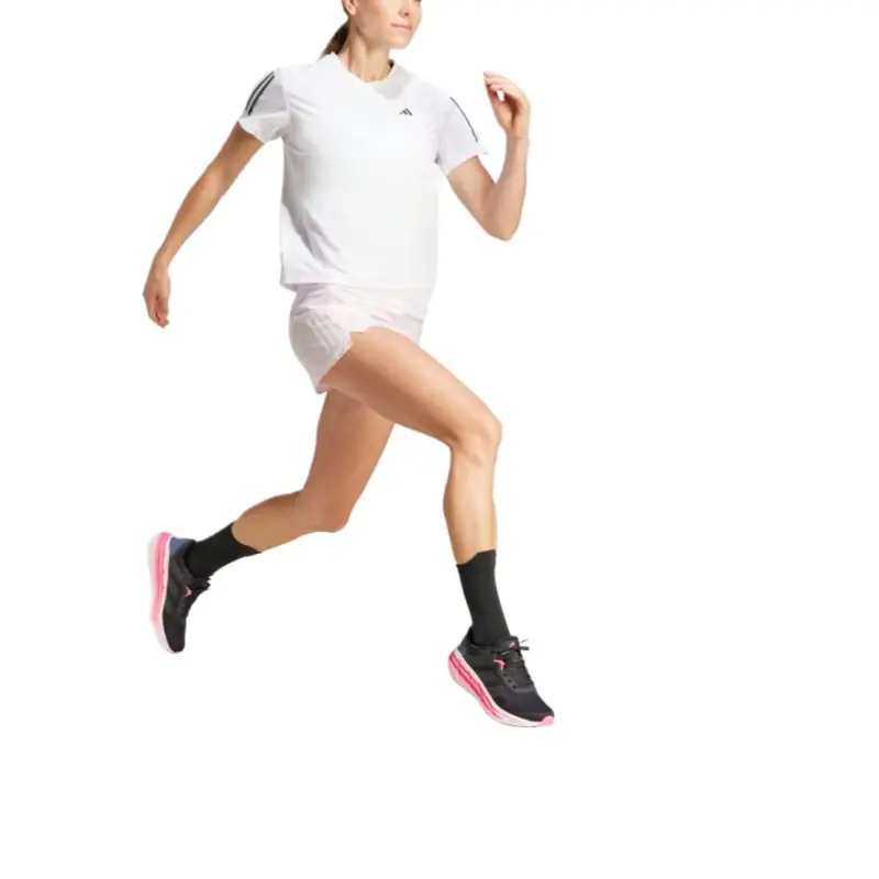 Adidas Women's Own The Run Shorts Clear Pink-4