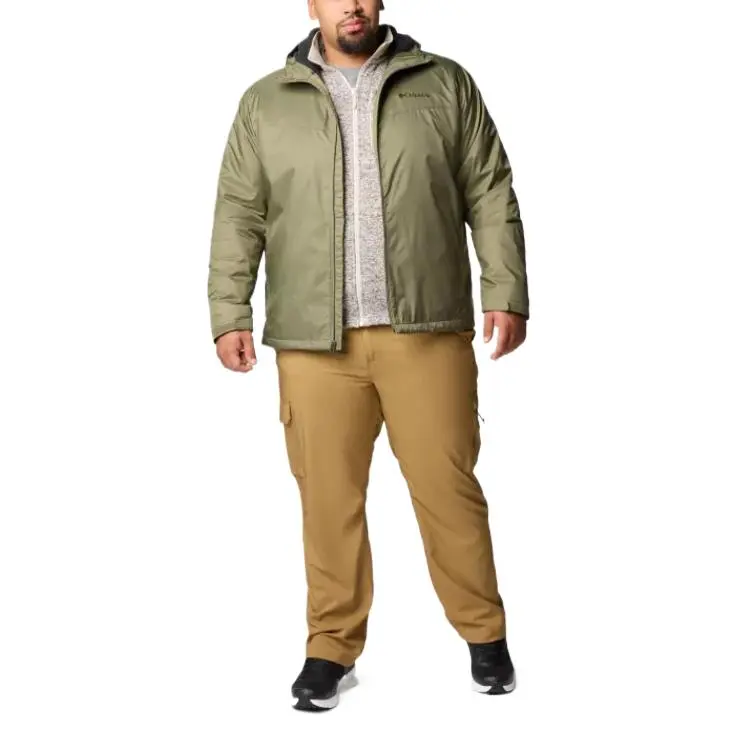 Columbia Glennaker 2 Sherpa Jacket Men's Stone Green-3