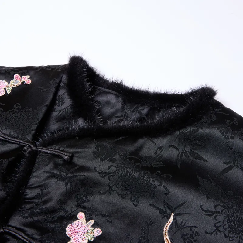 TCH Puffer Jacket Women's Black-2
