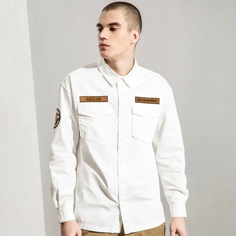 AKCLUB Long Sleeved Shirts Men's-2