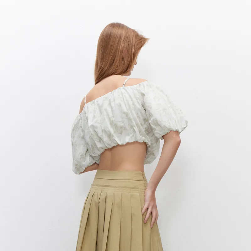 ONLY Chiffon Shirt Women's H4J Blueno-4