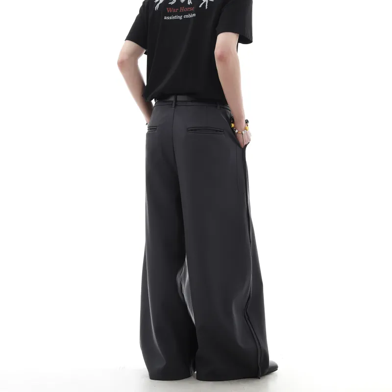 CUWU Casual Pants Unisex Gray-5
