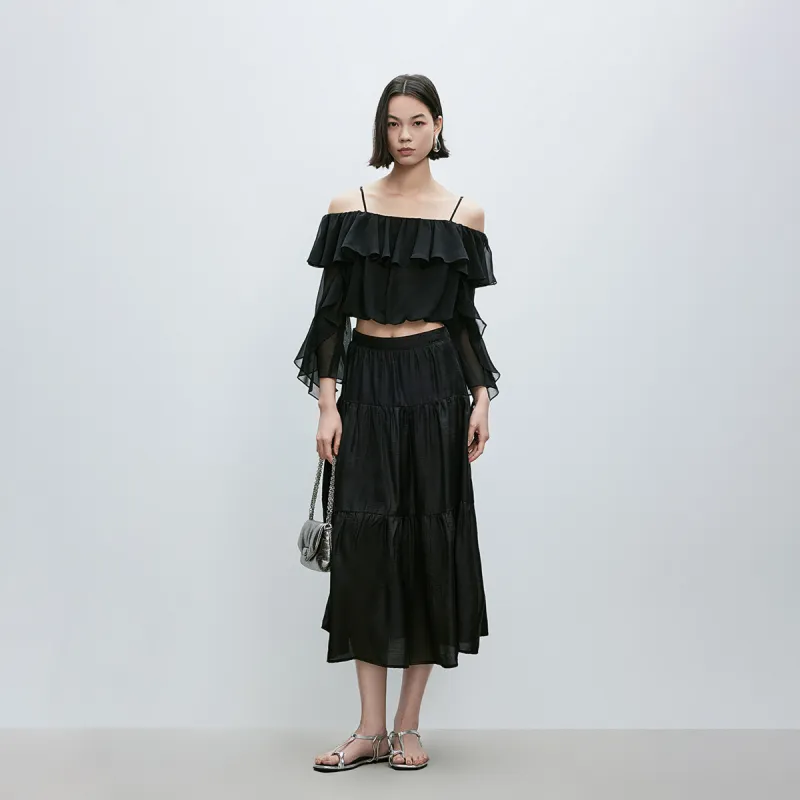 ONLY Casual Long Skirts Women's-9